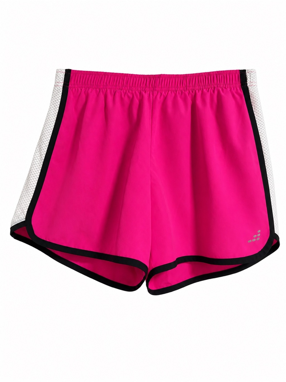 bcg Hot Pink Athletic Shorts with Black Trim